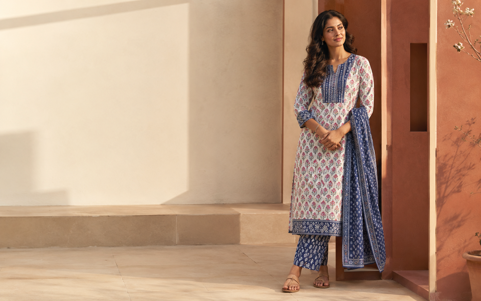 Madder Rose Anarkali